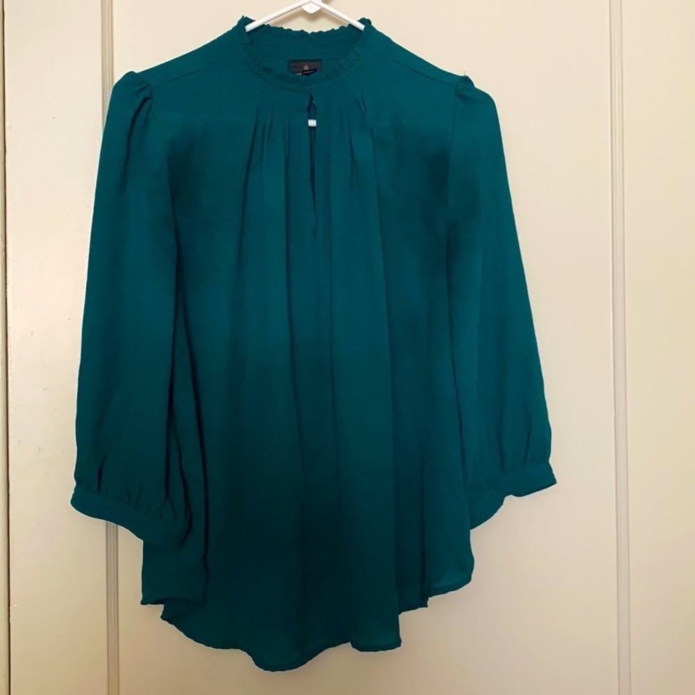 2 for $15 Worthington petite green top size: PXL